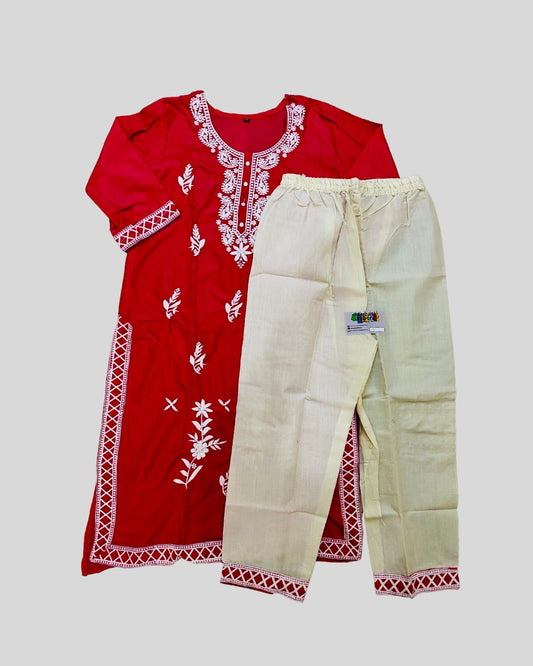 Embroidery Kurtii with Pant